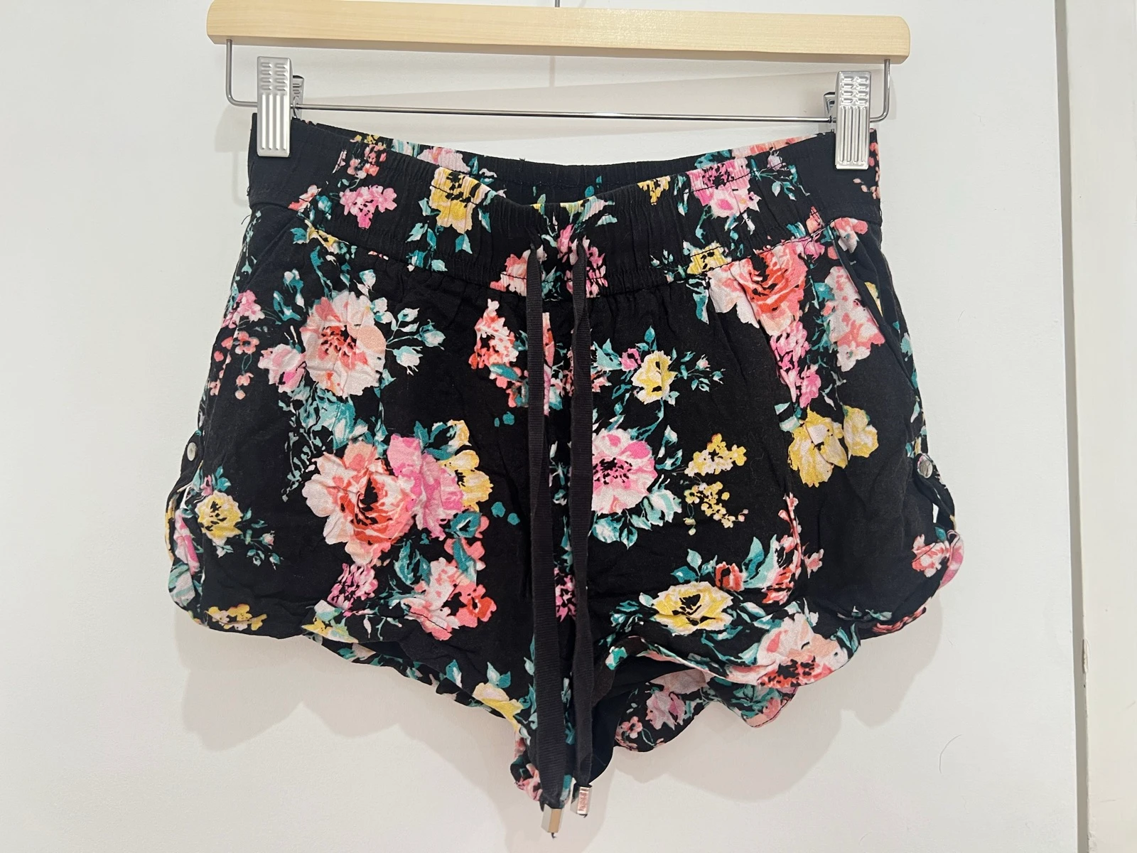 Calções Flower| Bershka| T* M| Verão – photo 2